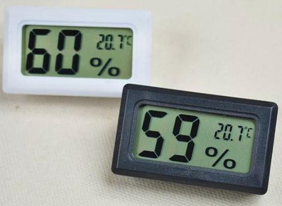 Цифровий термометр/термометр+гігрометр РК електронний вологомір 250430 фото