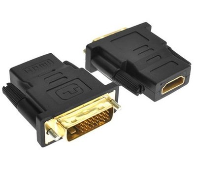 Адаптер HDMI (мама) -DVI (тато) (24+5) Перехідник 61403 фото