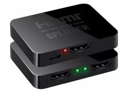 HDMI світч сплітер 4K 2 порти активний з 1 на 2 хдми розгалужувач 250433 фото